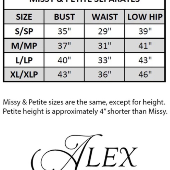 Alex Evenings Black Straight leg chiffon pant Size small petite LIKE NEW - Picture 7 of 7